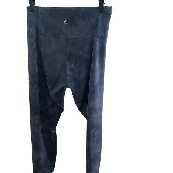 Lululemon Wunder Train HR Tight 25" Diamond Dye Diamond Dye Shade Naval 18 - Picture 6 of 8